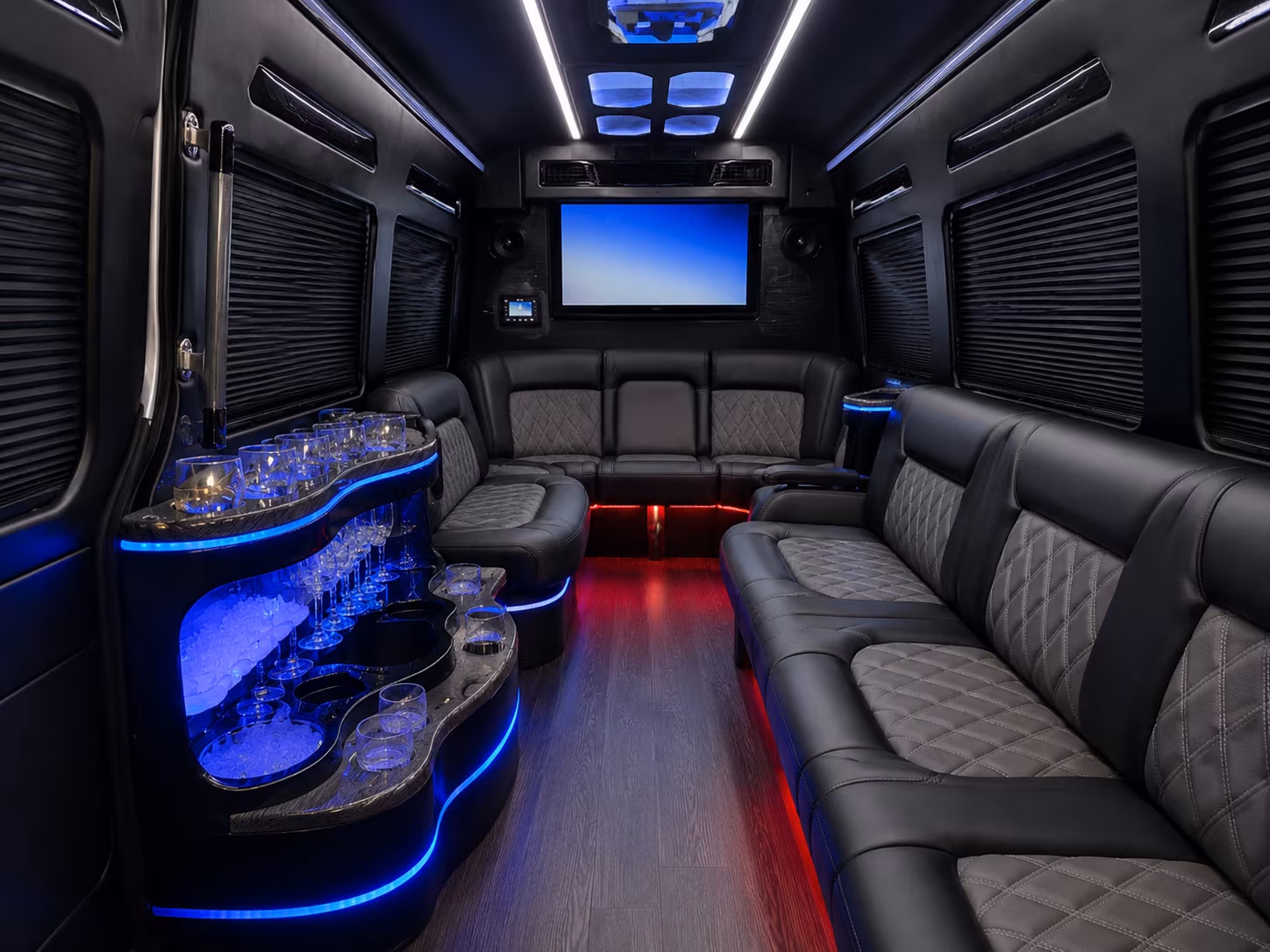 bus rental options for miami trips