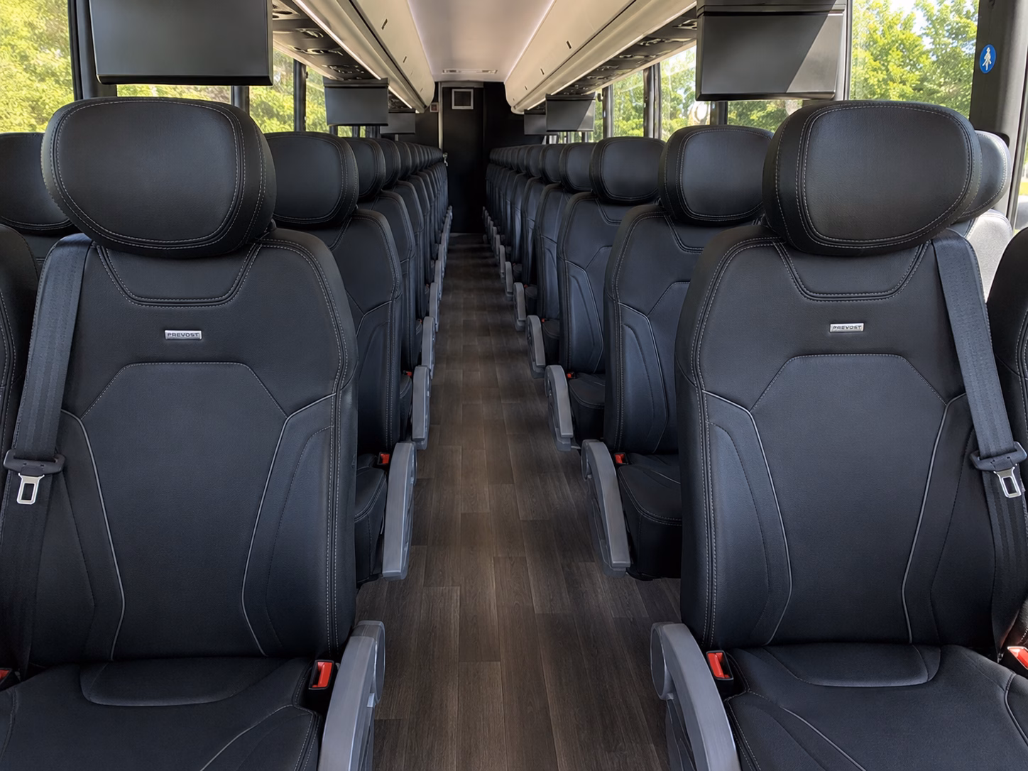 miami charter bus services inside